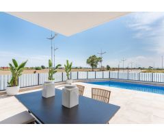 MODERNO RESIDENCIAL DE CHALETS PAREADOS EN DOLORES (ALICANTE)