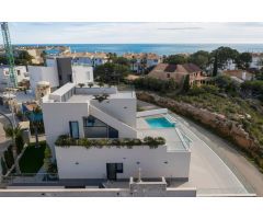 Chalet de lujo con vista al mar en Campoamor