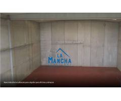 REF: C297 INMOBILIARIA LA MANCHA ALQUILA NAVE INDUSTRIAL POLIGONO DE LOS MOLINOS (CHINCHILLA)