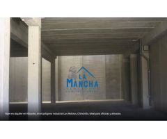 REF: C299 INMOBILIARIA LA MANCHA ALQUILA NAVE INDUSTRIAL POLIGONO DE LOS MOLINOS (CHINCHILLA)