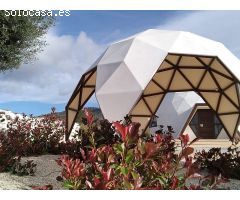 Magnifica casa geodésica