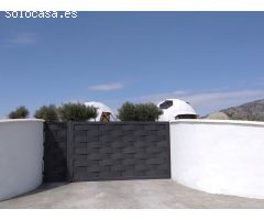 Magnifica casa geodésica