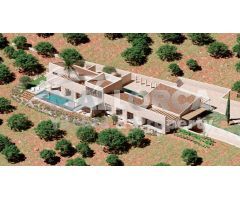 Large building plot and project in Montuiri - Central Mallorca