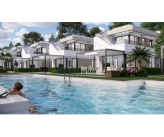 VILLAS DE OBRA NUEVA EN PILAR DE LA HORADADA EN EL CAMPO DE GOLF