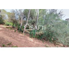 TERRENO EDIFICABLE EN COLLSEROLA, A 15MN DE BARCELONA