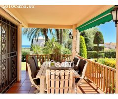 Grandiosa casa con vistas al mar y un jardín de ensueño en Coma Ruga