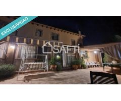 ¡Espectacular Chalet en Otero, Toledo, con Amplio Terreno y Piscina Privada!
