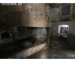Edificaciones para restaurar en el lugar de A Grixa.