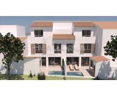 Parcela con licencia para 2 casas adosadas