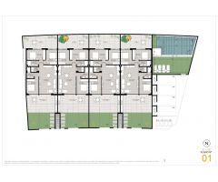 Bungalows de obra nueva en San Pedro del Pinatar - Vida moderna junto al mar