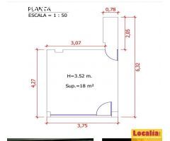 Local en alquiler en Bilbo de 18 m2