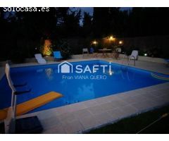 Tu hogar ideal con piscina, jardín y vivero.