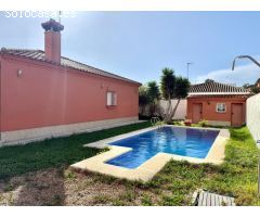 PARCELA DE 966 M2 CON DOS CASAS EN C/ HELENIO, PLAYA DE LA BARROSA