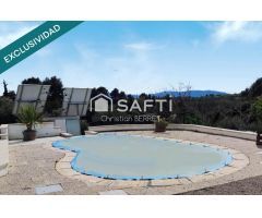 FINCA CON CASA; PISCINA , TERRAZAS Y TERRENO