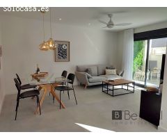 APARTAMENTOS DE DOS HABITACIONES, TERRAZA, SOLARIUM Y PISCINA COMUNITARIA EN PILAR DE LA HORADADA (A