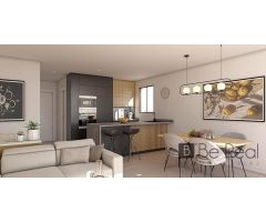PISO DE OBRA NUEVA CON DOS HABITACIONES EN ALHAMA (MURCIA).