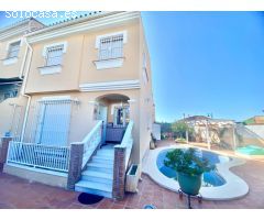 CASA ADOSADA EN PUERTO DE LA TORRE - LOS MORALES. IDEAL PARA FAMILIAS. 