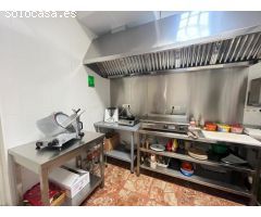 LOCAL DE HOSTELERÍA TOTALMENTE MONTADO Y CON MUY BUENA UBICACIÓN 