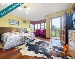 Chalet con finca y vistas al mar: privacidad total a 20 min de Gijón