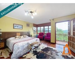 Chalet con finca y vistas al mar: privacidad total a 20 min de Gijón