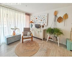 Encantador apartamento recién reformado a solo 500 metros de la playa.