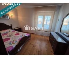 Piso en Almanza de tres habitaciones  con tres balcones