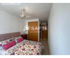 Luminoso apartamento con terraza, garaje y piscina en Playa de Gandía