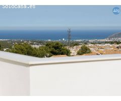 Bungalo con vistas al mar en Polop