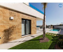 Villa con piscina privada en Bigastro