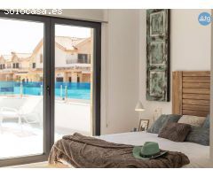 Villa con piscina privada en Bigastro
