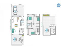 Apartamento en Torrevieja, 2 dormitorios, 130 m2