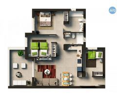 Apartamento en Torrevieja, 3 dormitorios, 89 m2