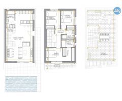 Villa en Orihuela, área 159 m2