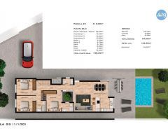 Villa con piscina privada en San Miguel de Salinas, Costa Blanca