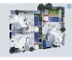 Villa en Torrevieja, área 143 m2