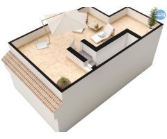 Bungalow moderno en Avilés, 2 habitaciones, 69 m2
