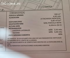 PARCELA  DE 220 M², EN NUEVA URBANIZACIÓN,  EN BOCEGUILLAS