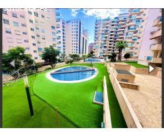 CALA VILLAJOYOSA VENDO 2 DORMITORIOS DOBLES 2 BAÑOS CON GARAJE Y TRASTERO.MILPISOS.ES