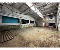 ¡Atención! Se vende nave industrial en Real con salida a dos calles.