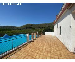 CASA RUSTICA EN LA BARRACA DE AGUAS VIVAS CON PISCINA Y LUZ ELÉCTRICA