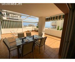 MEDIA TEMPORADA . SE ALQUILA DEL 1.9.24-30.6.25 BONITO APARTAMENTO EN 2ª LINEA DE PLAYA EN BENALMADE