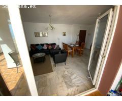 MEDIA TEMPORADA . SE ALQUILA DEL 1.9.24-30.6.25 BONITO APARTAMENTO EN 2ª LINEA DE PLAYA EN BENALMADE