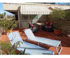 MEDIA TEMPORADA . SE ALQUILA DESDE 1,12,24-15.5.25 BONITO APARTAMENTO CON AMPLIA TERRAZA EN BENALMAD