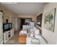 Media temporada. Se alquila desde15.9.25.-30.6.2026 bonito apartamento  en 1ª linea de playa con vis