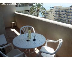 Se alquila MEDIA TEMPORADA del 01/10/2025 - 30/05/26 bonito apartamento con vistas al mar en 1ª line