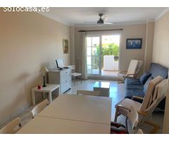 MEDIA TEMPORADA . SE ALQUILA DESDE 1.9.25-30.6.26 BONITO APARTAMENTO  EN  TORREQUEBRADA EN BENALMADE