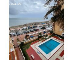 LARGA TEMPORADA . SE ALQUILA DESDE AHORA APARTAMENTO DE 2 DORMITORIOS  EN 1ª LINEA DE PLAYA EN FUENG