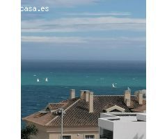 MEDIA TEMPORADA. SE ALQUILA DESDE 1.9.25-30.6.26 BONITO APARTAMENTO EN 2ª LINEA  CON VISTAS AL MAR E