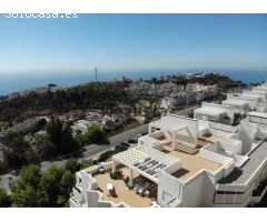 SE ALQUILA POR LARGA  TEMPORADA DESDE 1.6.25- BONITO APARTAMENTO CON VISTAS AL MAR EN BENALMADENA  P
