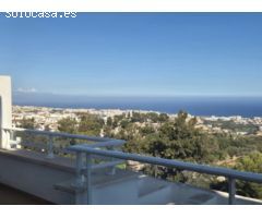 SE ALQUILA POR LARGA  TEMPORADA DESDE 1.6.25- BONITO APARTAMENTO CON VISTAS AL MAR EN BENALMADENA  P